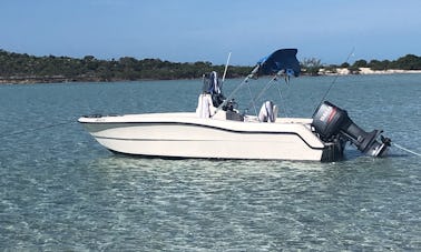 Go Fishing or Exploring in Exuma on a Quest 207 Center Console 