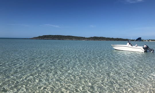 Go Diving, Snorkeling or Sightseeing in Exuma on a 20' Quest Center Console 