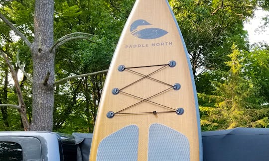 Inflatable SUP in Sheboygan