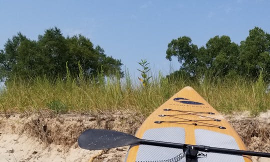 Inflatable SUP in Sheboygan