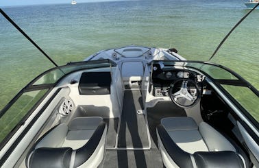 Clean, Fast, Comfortable, and Fun to drive 20ft Yamaha Jet boat 195SX Supercharged in Clearwater Beach, Florida SERIOUSLY LOUD JL AUDIO SOUND SYSTEM
