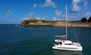 Experiência privada de navegação de luxo saindo da velha San Juan