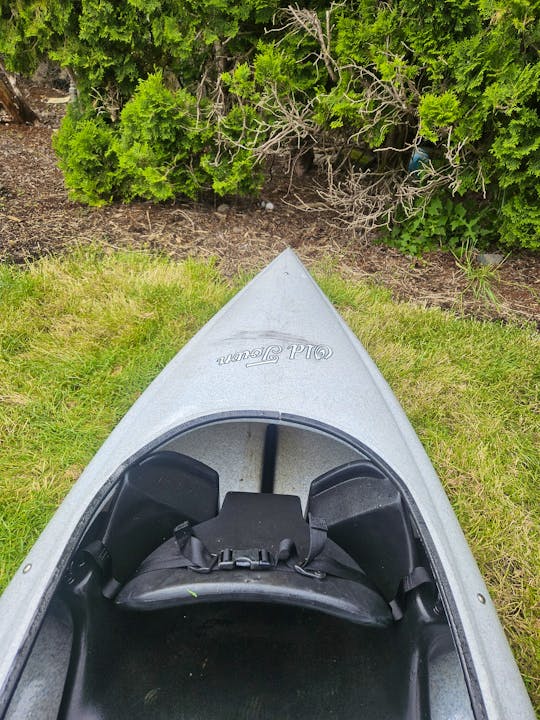 10ft kayak ready to hit the water