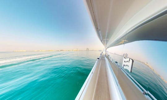 Luxury Ferretti 780 Power Mega Yacht in Dubai