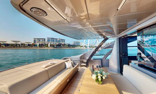 Pershing 8X Luxury Yacht in Dubai