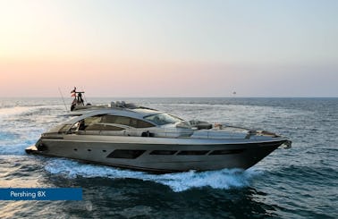 Pershing 8X Luxury Yacht in Dubai