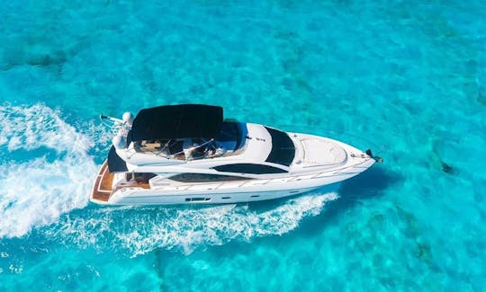 Sunseeker Flybridge 64' em Cancún, Quintana Roo