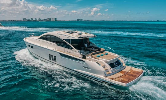 Fairline 62’ 2018 Power Mega Yacht with Premium Bar and Chef Included