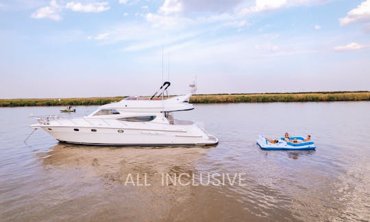 ALL INCLUSIVE 🛥️ Aboard Altamar 50 Motor Yacht In San Fernando, Provincia de Buenos Aires