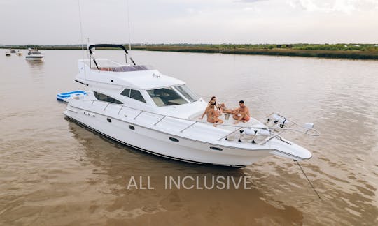 ALL INCLUSIVE Altamar 50 Motor Yacht In San Fernando, Province of Buenos Aires