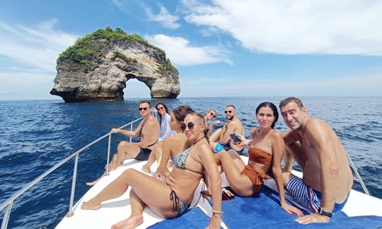 Snorkeling with Manta Rays in Bali. Starting price for the boat charter.