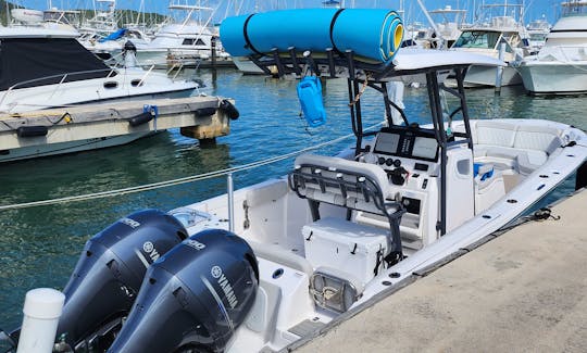 26ft Sea Fox Fully Loaded Puerto Rico Keys Private All-inclusive Island Tours