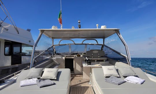 Cantieri di Baia- Baia b50 Force One Motor Yacht Rental in Sorrento, Campania