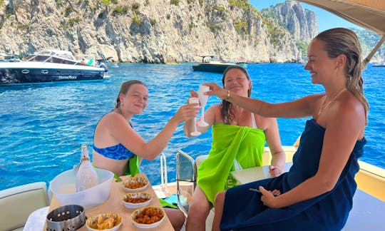 BarbaBLU Jeranto 750 Motor Yacht - Capri & Amalfi Coast - Full or Half/Day Tour