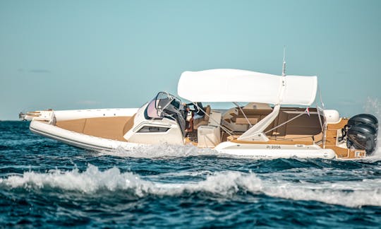 Capelli Tempest 40 + 2x425 Yamaha à louer à Sukošan, nous pouvons livrer le navire de Pag à Split