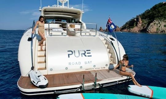 90ft Leopard Power Mega Yacht in Anguilla