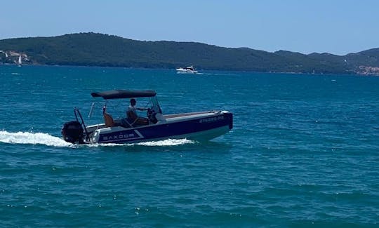 Alquiler de Sador 200 SPORT 115 Mercury ProXs en Sukosan, Croacia