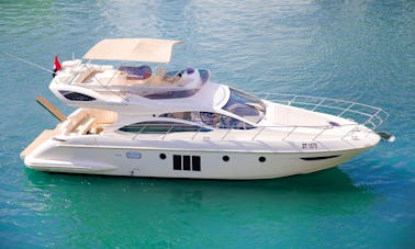 50ft Yacht Azimut up to 12 pax - Dubai Marina