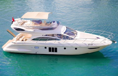 50ft Yacht Azimut up to 12 pax - Dubai Marina