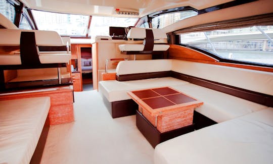 50ft Yacht Azimut up to 12 pax - Dubai Marina