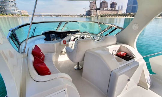 62 ft Spacious Party Yacht 20 pax - Dubai Marina