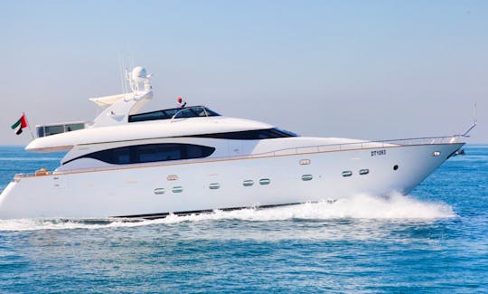 78ft Italian Modern Yacht up 30 pax - Dubai Marina