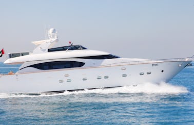 78ft Italian Modern Yacht up 30 pax - Dubai Marina