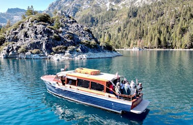 40' Chris Craft Venetian Water Taxi Rental In South Lake Tahoe, California
