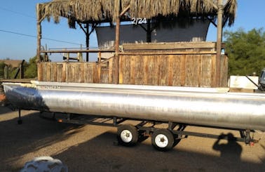 Custom Tiki Pontoon Boat Rental in San Diego, California