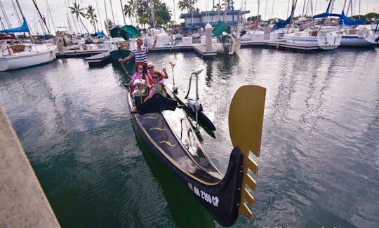 Venetian Style Gondola Cruise in Honolulu
