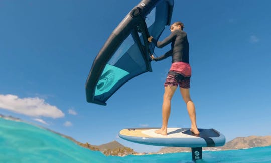 Learn Wingfoiling in Saint-Martin!