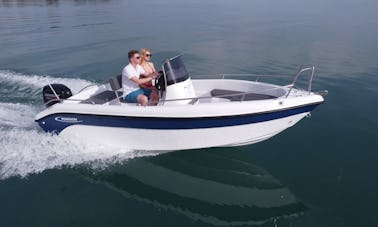 Poseidon Blue Water 170 Speedboat Rental in Kos, Greece