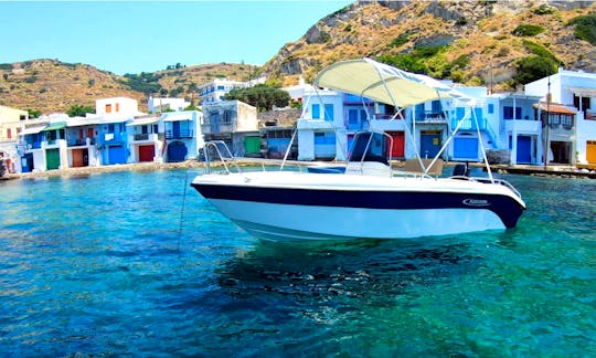 Poseidon Blue Water 170 Speedboat Rental in Kos, Greece