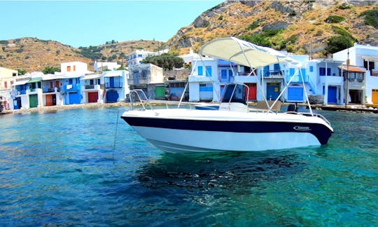 Poseidon Blue Water 170 Speedboat Rental in Kos, Greece