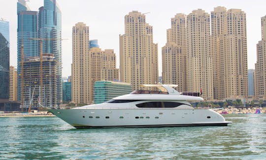Italian 84 ft VIP Signature Yacht up to 40 guests - Dubai Marina