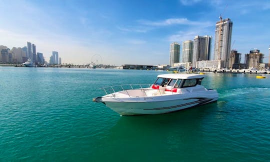 40ft Silver Craft Speed Boat for 1 Hour  - Dubai Marina
