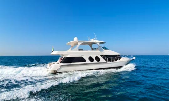 62ft Party Yacht up to 25 guests - Dubai Marina