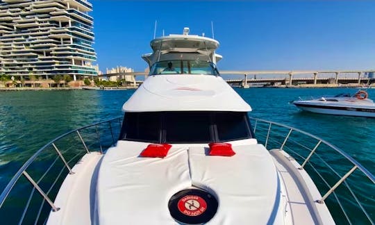 62ft Party Yacht up to 25 guests - Dubai Marina