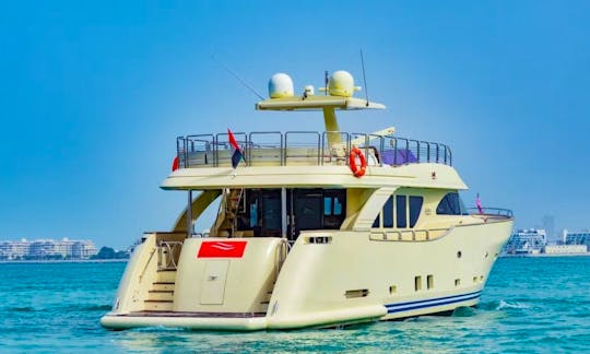 80 ft Italian Party Yacht up to 45 Guests - Dubai Marina