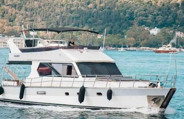 56ft VIP Motor Yacht for charter in İstanbul