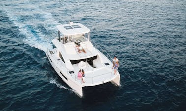 Catamarã de luxo em Waikiki, Havaí - iate de catamarã privado de 43 pés