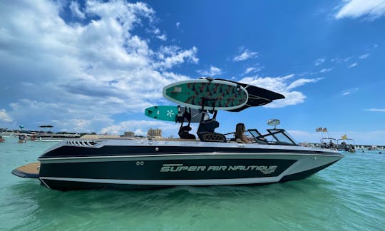 🔥 Brand New 450HP Luxury Wake Surfing Boat🏄‍♂️ Ultimate Crab Island Party FUN! Includes FREE Floating Island! Perfect for Families, Bachelor & Bachelorette Parties! Destin Florida