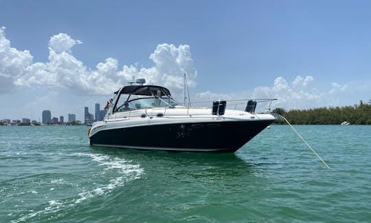 💥 Meilleure location de bateau Sea Ray de 38 pieds à Miami pour un maximum de 10 personnes