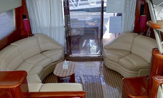 Cruise Onboard the finest 60ft Yacht in Dubai