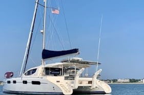 Private Luxury Sailing Day Charter aboard 46ft Catamaran- St. Thomas pick up