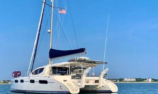 Private Luxury Sailing Day Charter aboard 46ft Catamaran- St. John pick up