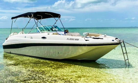 Fun-Filled Boat Rental: 2004 Hurricane Sundeck 260 in North Miami Beach, Florida