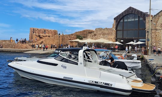 Magna Motomarine Luxury Motor Yacht Rental in Chania, Kolymbari