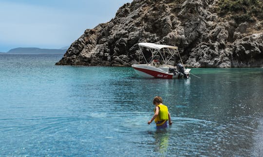 15' Iris Compass 150 in Kolimbari, Chania area, Greece