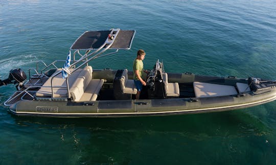 Reserve the 24 feet Fost Obsession RIB in Chania, Greece